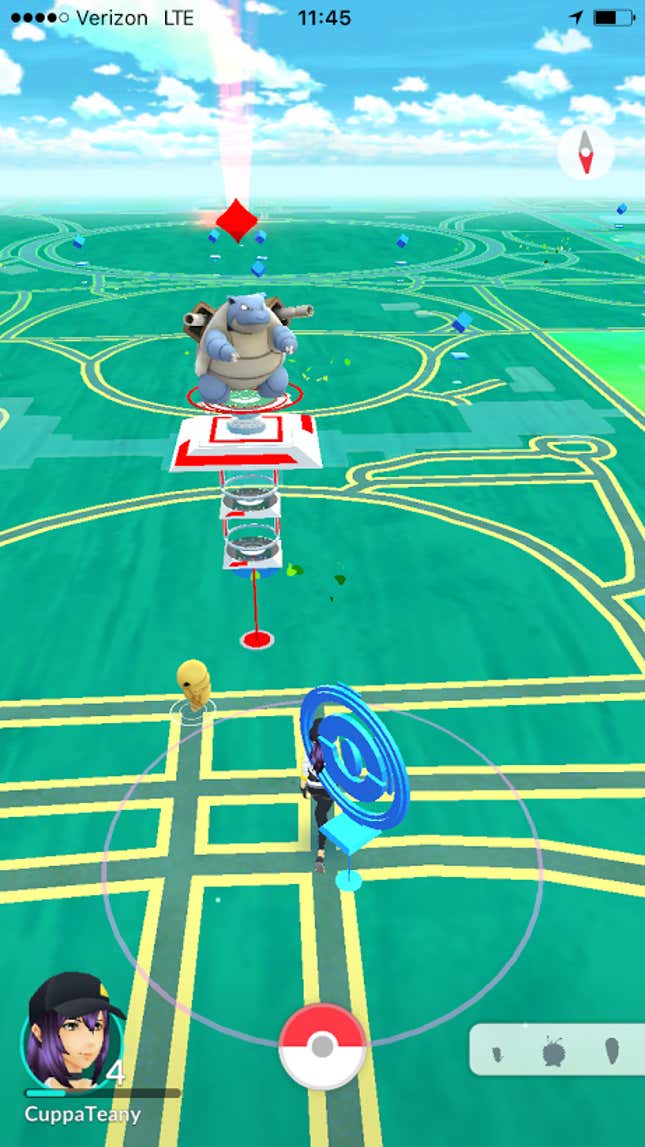 Image for article titled Pokémon Go Players Are Waging War Over The White House