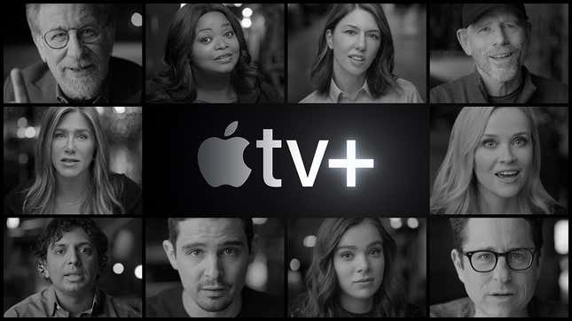 Imagen para el artículo titulado La plataforma de televisión de Apple llegará en noviembre a un precio de 9,99 dólares al mes