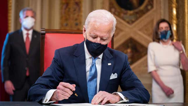 Joe Biden up the nation’s Paris Agreement commitments challenge.