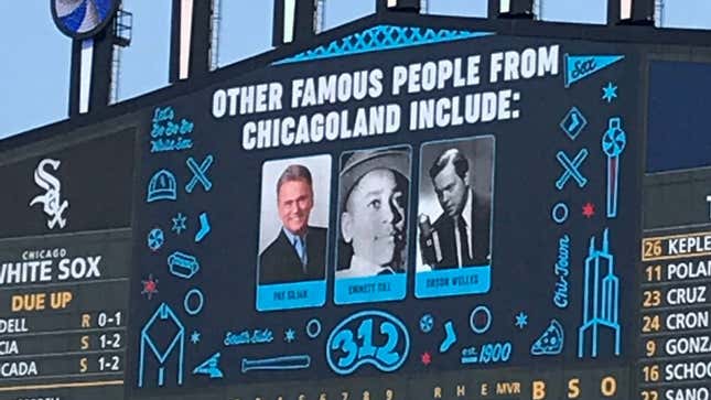 Image for article titled White Sox Include Emmett Till On List Of Celebrities From Chicago