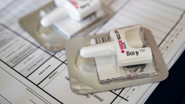 Image for article titled CDC Calls for Millions More Naloxone Prescriptions to Reverse Opioid Overdoses Across the U.S.