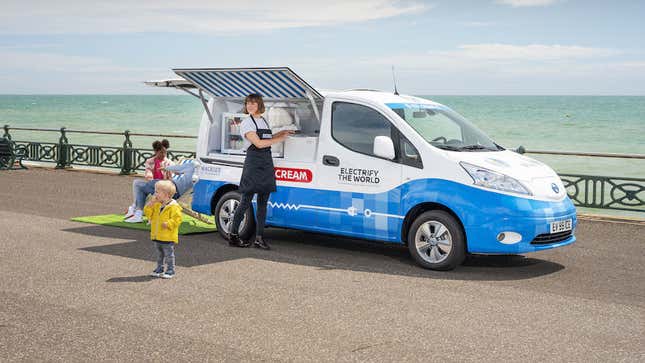 Image for article titled Nissan&#39;s Ice Cream Truck Prototype Is a Solution to a Quietly Nefarious Problem