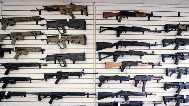 A gun store in Washington state in 2018.