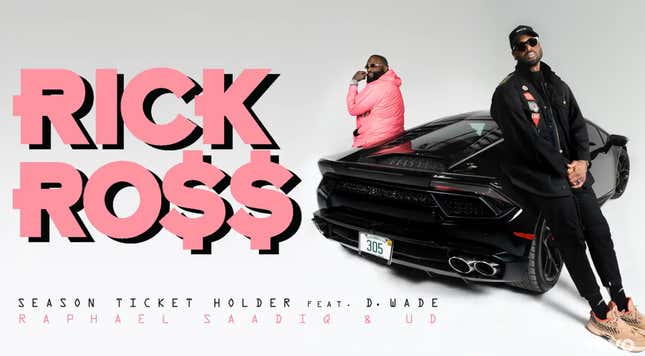 Image for article titled Drawing Inspiration from Kobe Bryant, Dwyane Wade Makes His Rap Debut on Rick Ross Banger &#39;Season Ticket Holder&#39;