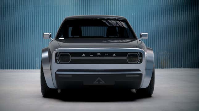 Imagen para el artículo titulado El Alpha Ace es el coche eléctrico más llamativo que verás hoy