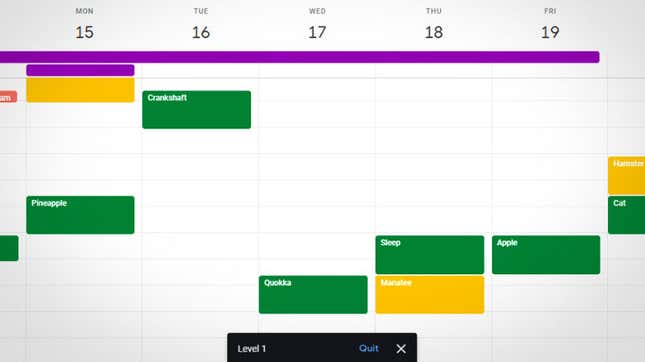 Captura: Brendan Hesse (Google Calendar)