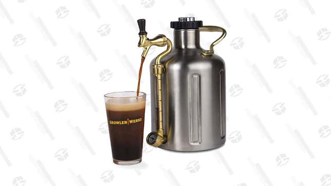 GrowlerWerks Pressurized Growler for Craft Beer | $120 | Amazon