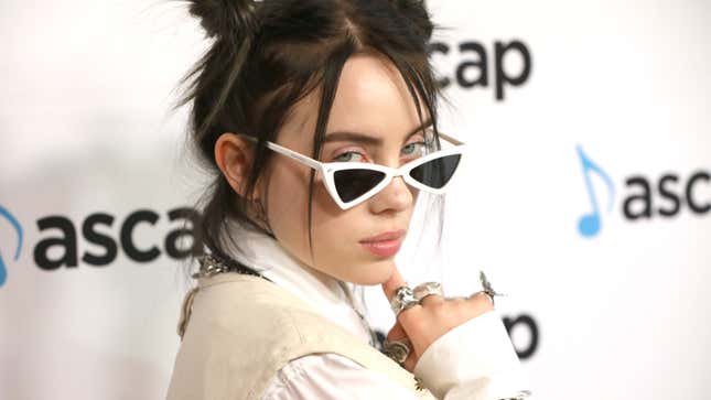 Image for article titled Billie Eilish Says She Uses Fashion As a &#39;Defense Mechanism&#39;