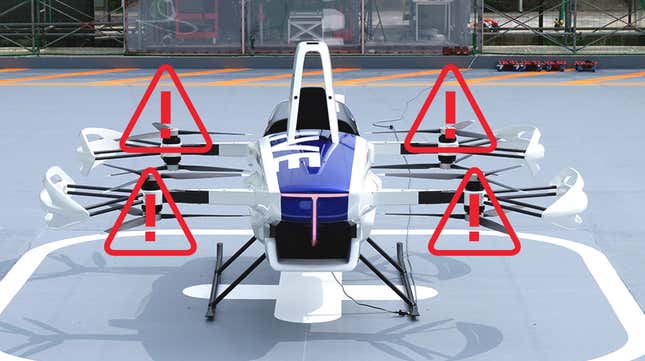 Image for article titled Startup SkyDrive Successfully Tests Flying Car That Is Absolutely Not A Flying Car