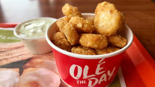 Image for article titled Taco John’s Potato Olés could be fast food’s finest spuds