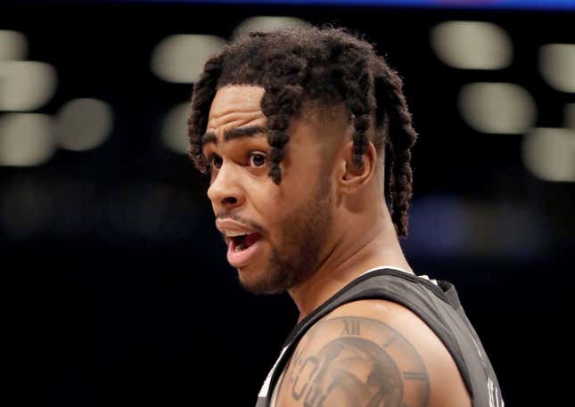 Image for article titled We Need to Talk About Brooklyn Nets Guard D&#39;Angelo Russell and Not Just His Weed Arrest