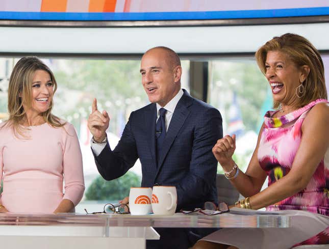 Image for article titled Matt Lauer Returns To Today Show Following 2-Day Suspension