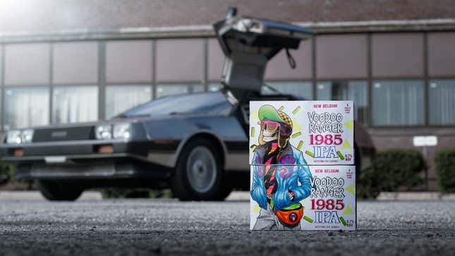 Image for article titled New Belgium is delivering its latest beer via DeLorean