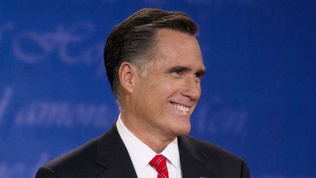 Image for article titled Nation&#39;s Debate Viewers Disgusted With Selves After Connecting With Mitt Romney