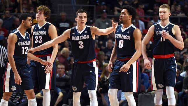 Image for article titled Report: Gonzaga’s In Washington, Right?