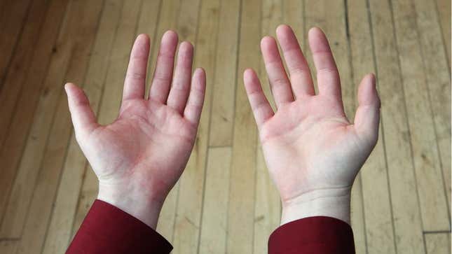 Image for article titled Pathetic Hands Subject To Man’s Every Whim