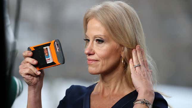 Image for article titled What Is the Hatch Act and How Did Kellyanne Conway Violate It?