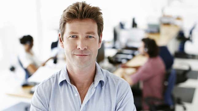 Image for article titled Man Does What He Convinced Himself He Loves For A Living