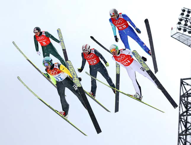 Image for article titled Olympic Officials To Have Ski Jumpers Go One At A Time From Now On