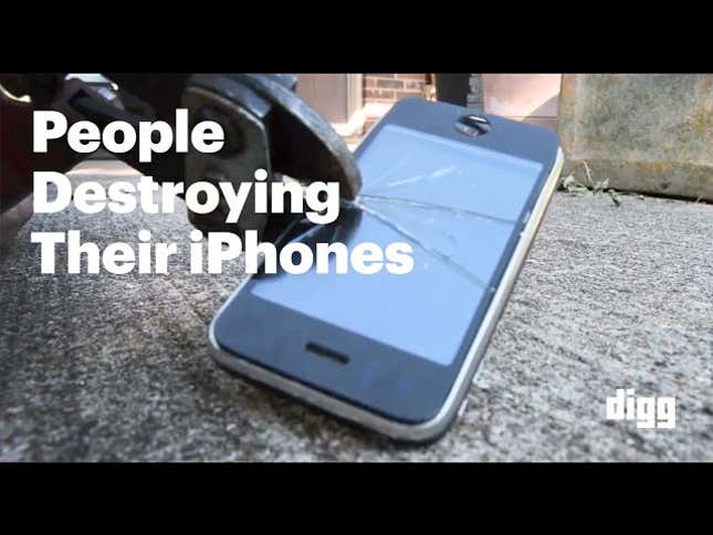 This Supercut of People Destroying Their Phones Is Oddly Satisfying