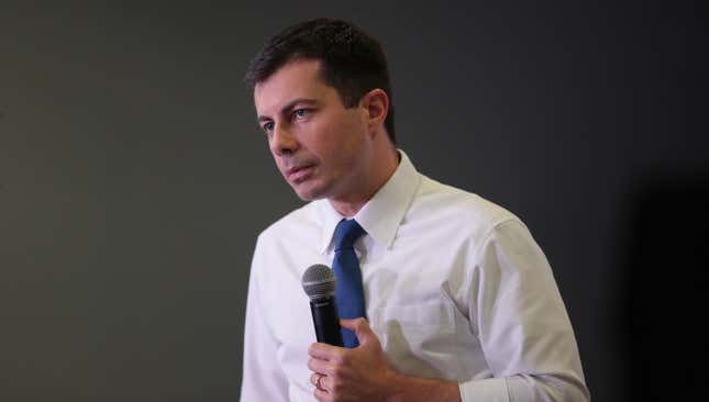 Image for article titled Pete Buttigieg Blames Inability To Disclose Political Stances On NDA With Buttigieg Campaign