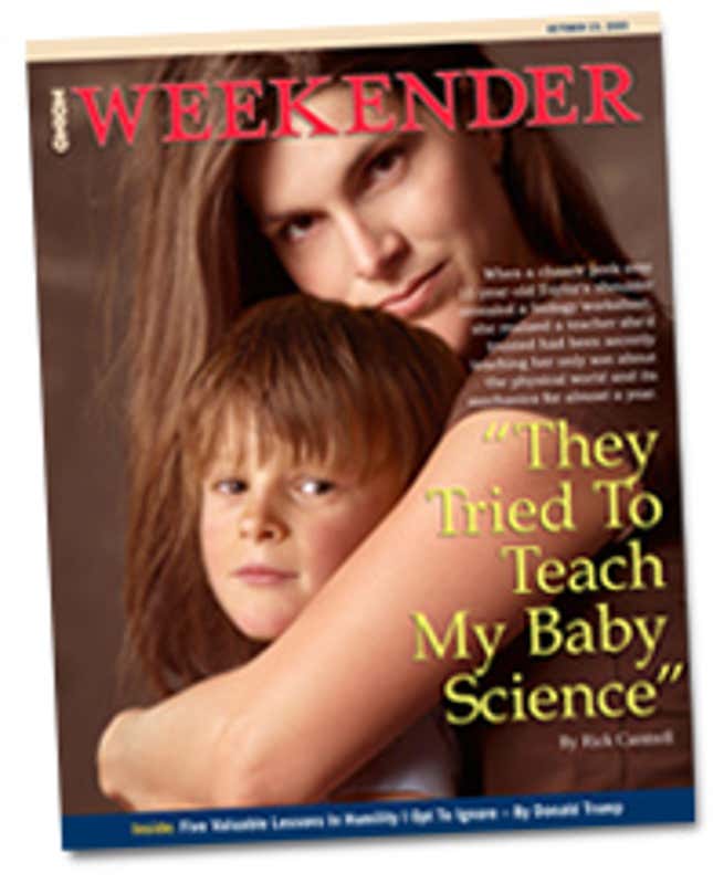 Image for article titled &quot;They Tried To Teach My Baby Science&quot;