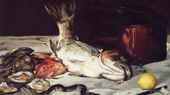 Fish (Still Life); Édouard Manet