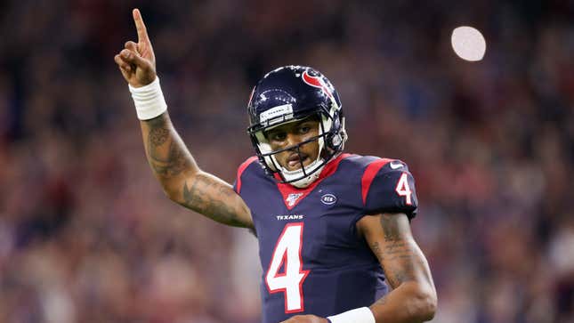 With Deshaun Watson’s signing, the top three highest-paid quarterbacks in the NFL are Black.