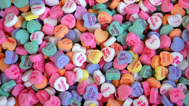Image for article titled Necco’s conversation hearts are chalk full o’ goodness once more