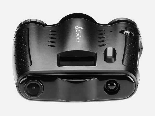 The front of the device.