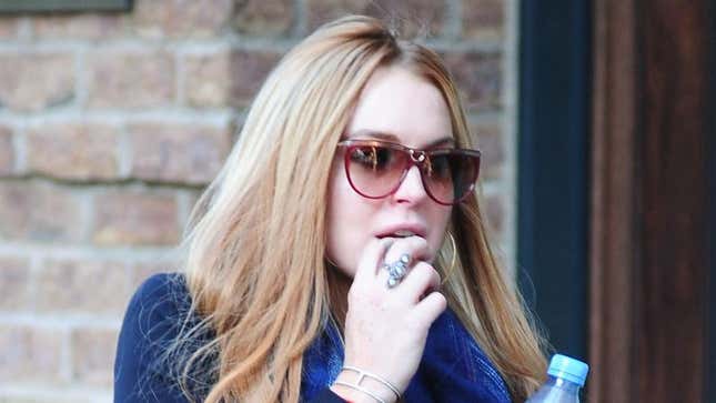 Image for article titled Lindsay Lohan's Rehab Stint Off To Great Start—And She’s Gone
