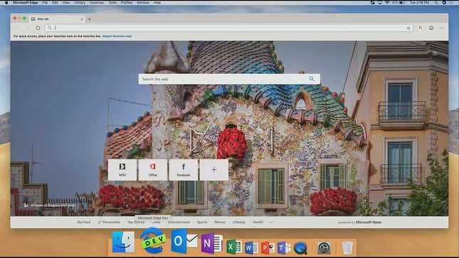 Image for article titled All the New Details About Microsoft's Rebooted Edge Browser