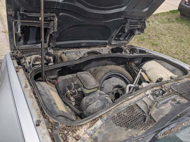 Image for article titled This $400 Junkyard Pontiac Fiero Was Once Used At GM's Desert Proving Ground And I'm Obsessed