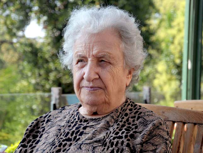 Image for article titled Grandma Pretty Much Unmoved By Threat Of Not Seeing Grandchildren