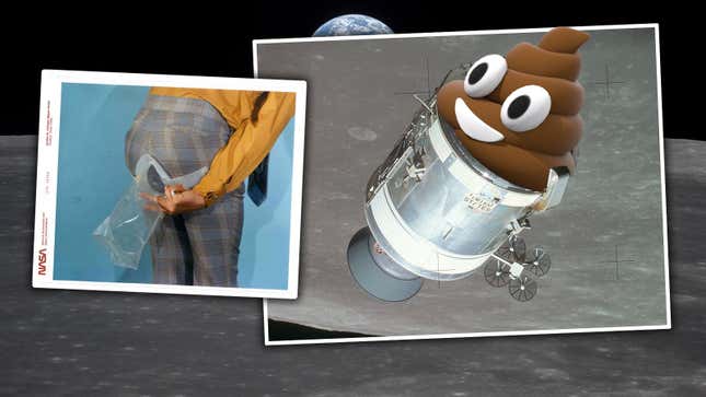 Imagen para el artículo titulado Intenté cagar como lo hacían los astronautas del Apollo 11. Fue horrible