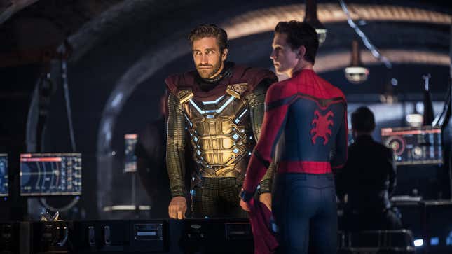 Tony Stark is gone but Peter Parker (Tom Holland) may have a new mentor in Mysterio (Jake Gyllenhaal). What could possibly go wrong in Spider-Man: Far From Home?