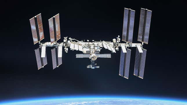 La Estación espacial internacional.