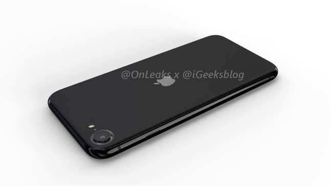 Imagen para el artículo titulado Así sería el nuevo iPhone "barato" que Apple lanzará este año