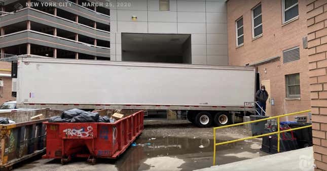 Image for article titled New York Requests 85 Refrigerated Trucks To House The Coming Dead