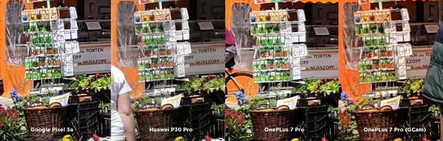 Imagen para el artículo titulado Hemos puesto a un inútil a sacar fotos con el Huawei P30 Pro, el OnePlus 7 Pro y el Pixel 3a. Este es el resultado