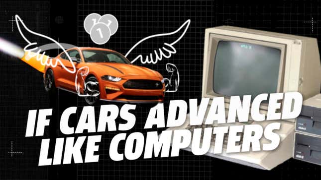 Here's How Fast Cars Would Be If They Advanced At The Pace Of Computers