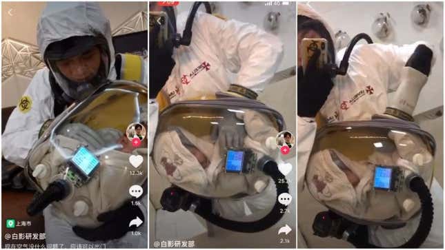 Imagen para el artículo titulado Un padre en China hace una cápsula al estilo Death Stranding para su bebé