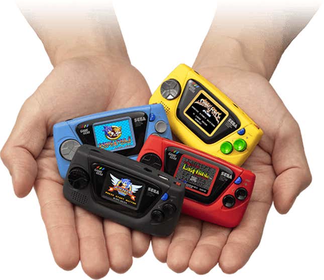 Image for article titled Sega Is Releasing A Game Gear Micro