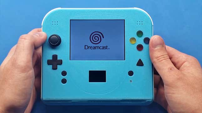 Image for article titled I&#39;ll Take This Custom Handheld Sega Dreamcast Over the Switch Lite Any Day