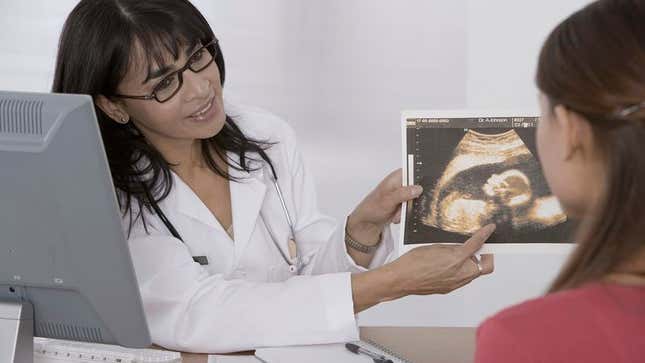 Image for article titled Doctor Just Uses Same Ultrasound Picture For Every Baby