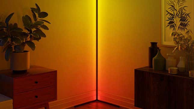 Minimalist LED Corner Floor Lamp - 2 Pack | $140 | StackSocial