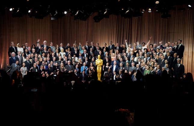 Oscar nominees attend the 90th Annual Academy Awards Nominee Luncheon at The Beverly Hilton Hotel on February 5, 2018 in Beverly Hills, Calif. 
