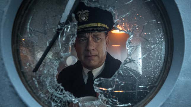 Image for article titled Tom Hanks anchors the compelling nautical thriller Greyhound