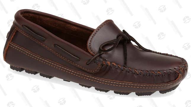 Minnetonka Leather Driving Shoe, $69