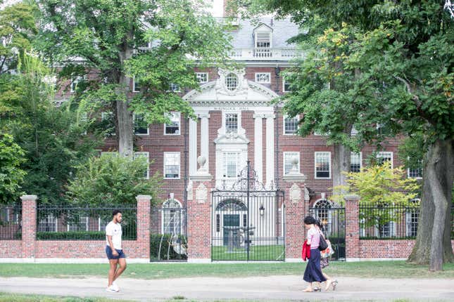 Image for article titled Report: Two Out of Every 5 White Harvard Students Got In Because of the White Privilege-Affirmative Action Loophole
